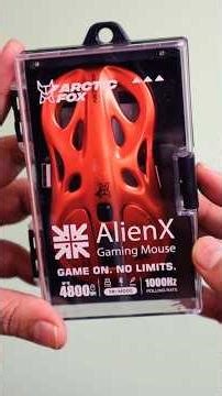 Arctic Fox Alien-X Wireless Gaming Mouse 😱 #unboxingvideo