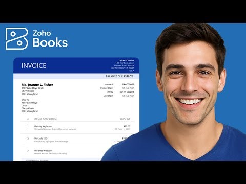 How To Create Proforma Invoice Estimate In Zoho Books - Step By Step (2025 Guide)