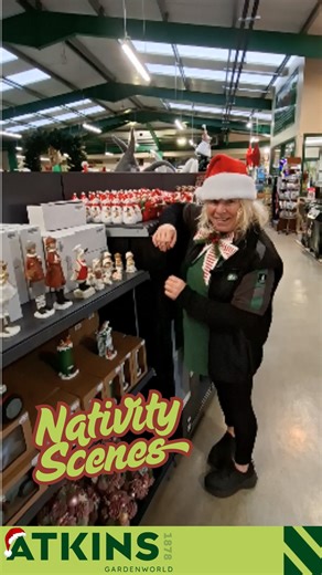 🌟 Sheila’s back — and this week she’s showcasing the beautiful Nativity scene sets available at Atkins Gardenworld this Christmas! 🎄 From classic, traditional designs to more modern styles, there’s a Nativity set to suit every home this festive season. Whether you’re starting a new family tradition or adding to your Christmas collection, you’ll find the perfect piece at Atkins! ✨ 🛒 Explore all this and more in-store at Atkins Gardenworld or online at www.atkins.ie 🚚 FREE delivery anywhere in