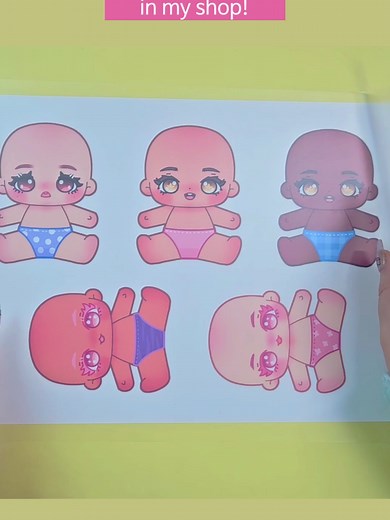DIY Baby Princess Dress Up Book Printables