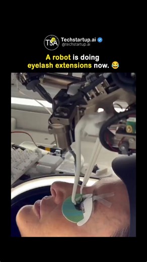 AI | Tech | Business | A robot is doing eyelash extensions now. Love Technology? Follow 👉 @techstartup.ai for more! #ai #tech #robotics | Instagram