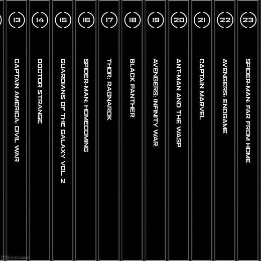 23 films, 50 discs, every chapter of the Marvel Cinematic Universe so far. Take home the entire Infinity Saga in this special collector’s edition, featuring every film on 4K UHD & Blu-Ray, including 4 discs of bonus material, housed in a one of a kind box set. Pre-order now! | Marvel