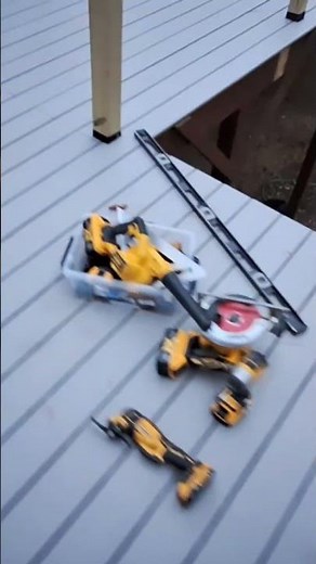 Building a strong and beautiful composite deck — step by step...#DeckBuilding