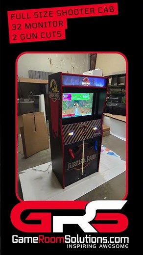 Full Size 2 Player Shooter Arcade Cabinet – Adventure Series | Dual Sinden Gun Setup