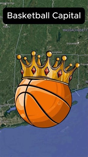 🏀 The Basketball Capital of the World? 🏀#shorts #geography #basketball