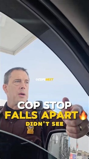 Cop Traffic Stop Goes Sideways Fast🔥