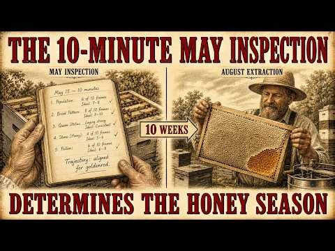 The 10-Minute May Inspection That Determines the Honey Season — Beekeepers Never Skipped It