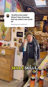 Skills ! Grrr. Graffiti and street artist lets off steam at trolls hating on his happy defrost graffiti videos #streetart #graffiti #artist #art #happy #angry #arttutorial #comedyreels | The Stencil Shed