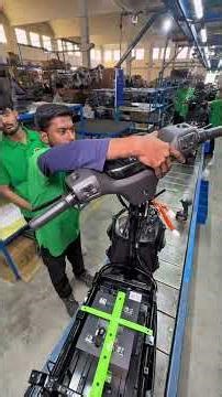 Metro E-Scooter Bulid Process Setp by Step #shorts #industrial