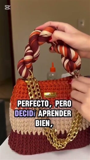 La técnica de trapillo más fácil que existe #crochet #tejido #tutorial