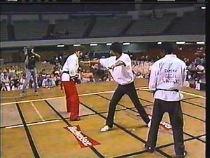 BKF Robert Temple at the 1985 Long Beach 22nd International Karate Championship