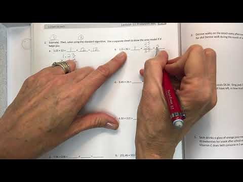 Eureka math grade 5 module 2 lesson 12 problem set with an error in #5 see short correction video