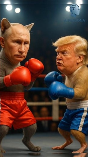 Putin the Cat 🐱 vs Trump the Mouse 🐭 Boxing Match 🤣 | #TrumpModi #Tariff #PoliticalSymbolism
