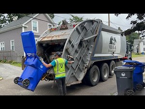 Ex-Eagle Disposal Garbage Truck Packing Recycling