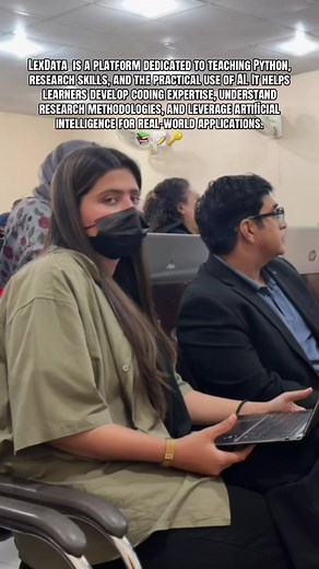 LexData Workshop at NCBAE University Multan with Hoor Fatima