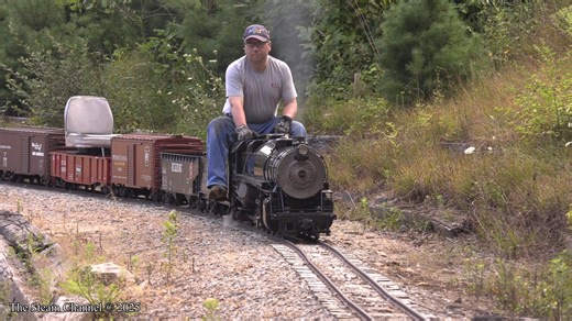 12K views · 482 reactions | A 2-10-2 roars up the grade of Sand Hill on the Mill Creek Central Railroad. | The Steam Channel | Facebook