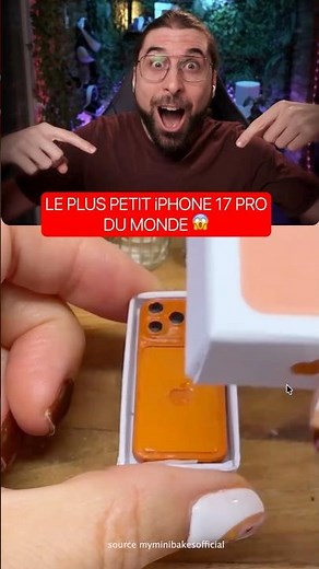 THE SMALLEST iPHONE 17 PRO IN THE WORLD 😱
