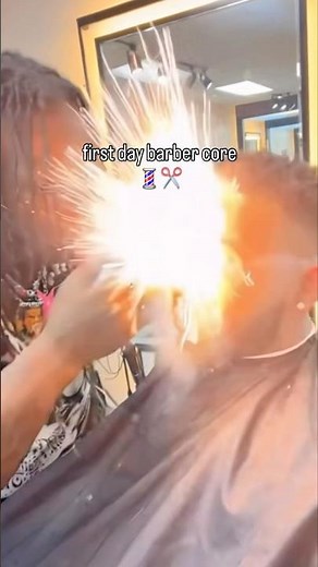 Haircut Fail Clippers Explode ! 💈#barber #haircut