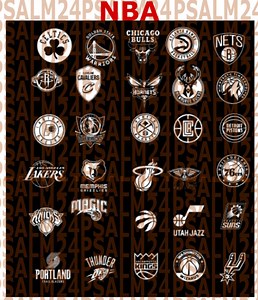 Sticker vitre voiture NBA - Etsy France