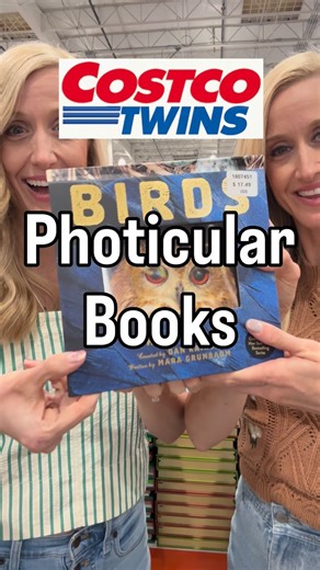 5.3K views · 55 reactions | How adorable are these photicular books at Costco! There’s 2 different types, birds and bugs  #costco #costcofinds #bugs #birds #books | Costco Twins | Facebook