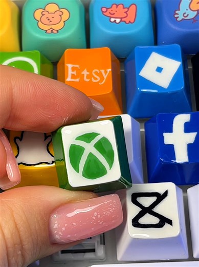 Creating the Xbox Logo and Custom Keyboard Art