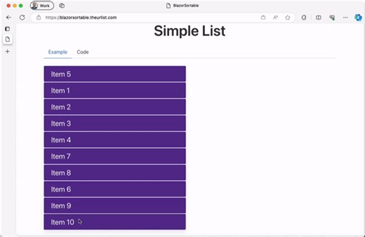 Sortable lists are a common feature in web apps but had yet to be included in Blazor. Until @BurkeHolland decided to wrap SortableJS to make it a Blazor component, named Bazor Sortable, that is. This post walks us through how to add it into your own Blazor web apps. 📖 https://msft.it/6182ixGXr | The .NET Platform