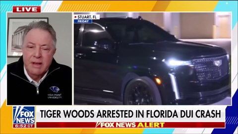 Tiger Woods arrested for DUI after rollover car crash, faces misdemeanor charges