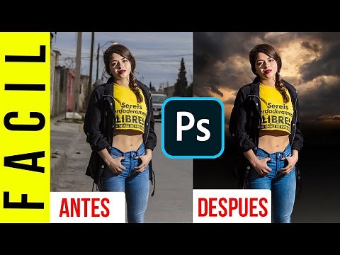 How to make a basic photomontage? Beginner Photoshop tutorial.