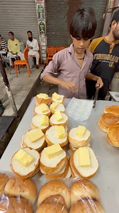 57K views · 504 reactions | Young Boy Making Amul Bun Maska | Mr.Foodie India | Facebook