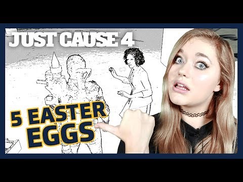 5 Easter Eggs + Locations in Just Cause 4