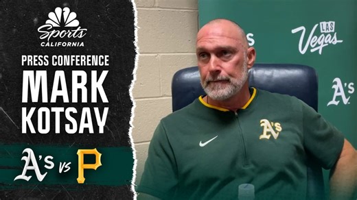 Athletics manager Mark Kotsay praises Luis Morales' outing in loss to Pirates