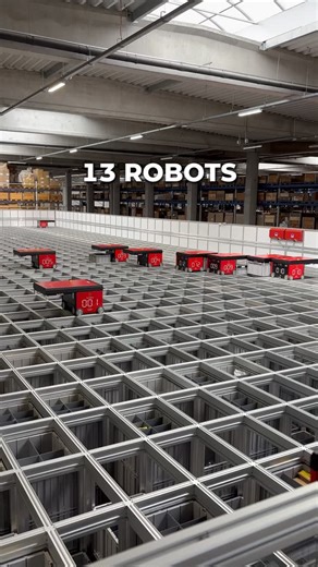 @stadler_rail on Instagram: "Working with 13 robots! Meet Ula – she’s been part of our team for 7 years and now plays a key role in our automated warehouse in Siedlce. Every day, Ula collaborates with 13 robots to keep thousands of components moving smoothly into production. 👩 🤝🤖 13 robots. 19,000 bins. 5 ports. Over 6,000 operations daily. And at the heart of it all? People like Ula who make technology work. 🎥 Curious how it looks behind the scenes? Watch our video and tell us: Would you en