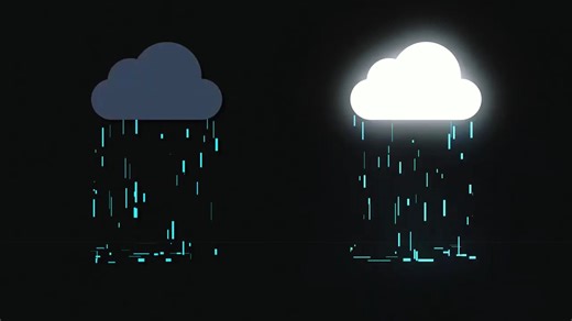 CSS和JavaScript中的惊人雨和闪电动画效果