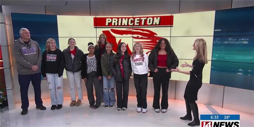 PCMS undefeated 8th grade girls basketball team joins Sunrise