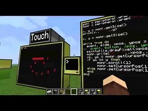 Computercraft pour les nuls !... Ep. 21 Touchscreens - Ecrans tactiles