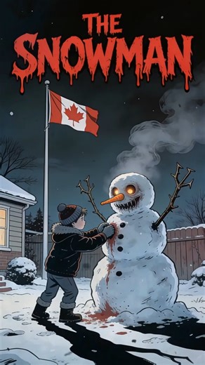 Don't Try to Build Snowman [Horror Story] 😱 #terrifyingtales #horror #animation