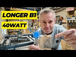 Longer B1 40Watt | What a beast! | Full review | #laser #lasercutting #review #power #longer