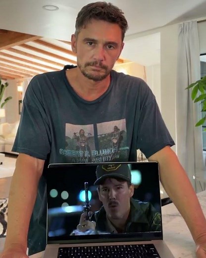 “You wanted it. Here it is. I delivered." James Franco posts the alien footage he promised!