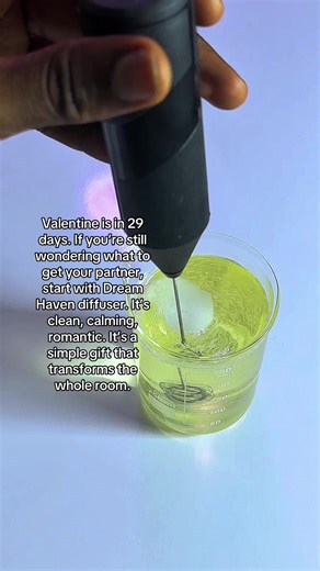 Valentine is in 29 days. If you’re still wondering what to get your partner, start with Dream Haven diffuser. It’s clean, calming, romantic. It’s a simple gift that transforms the whole room. #valetinegiftideasforhim #fyp #diffuserlovers #homescent #tasdiffuser