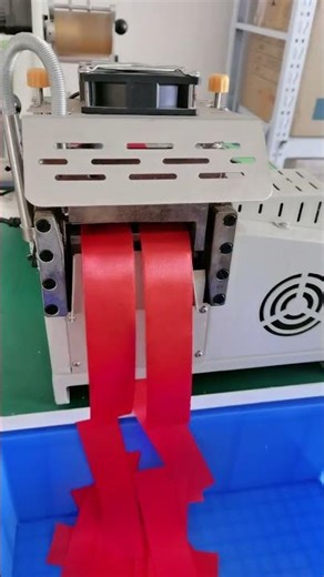 Satin Ribbon Automatic Cutting Machine | High Precision