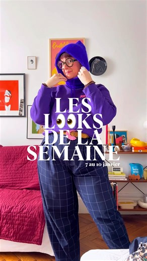 Lucile • brocante & photographies on Instagram: "Hello 👋🏻 Me voilà de retour après une quinzaine de jours off niveau looks mais n’ayez crainte j’ai continué à m’habiller tout de même😉 Cette semaine nous avons eu très froid à Lyon, pas de neige mais le mode oignon ou multicouches étaient de rigueur! Allez c’est parti pour le premier #leslooksdelasemainedelucette de 2026! En details🔎 🌷LOOK 1 • chemise Omer nouvelle co @makemylemonade (produit offert) • jeans Breal @promod • sous-pull pure lai