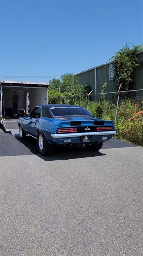 4.7K views · 7.1K reactions | Sold! This custom "pro street" 1969 Chevrolet Camaro RS SS is loaded up and headed to its new owner. #chevrolet #camaro #classiccar #musclecar #racecar | MS Classic Cars | Facebook