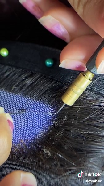 How to Make Wigs: Knotting Tutorial