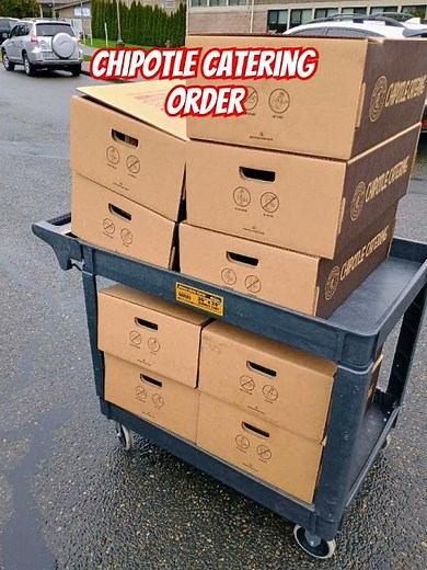 Doordash Chipotle Catering Order