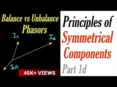 Principles of Symmetrical Components part 1d