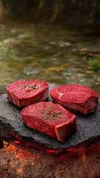Stone Fire Steak in the Wild Ultimate Outdoor Cooking 🔥🥩 #outdoorcooking #steaklovers #campfirefood