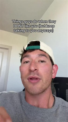 Things Guys Do When They Don’t Like You But Keep Talking