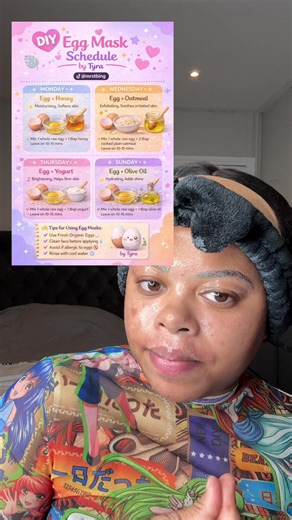 Two simple ingredients for a skin firming and glowing skin ✨. Here’s all the steps I take to put this DIY face mask together. Only leave it on for 10-15 minutes maximum. #eggmask #yogurtfacemask #pimplepopper #skinbrighteningproducts #skintok