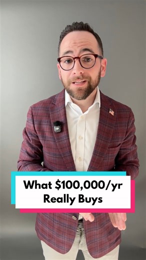 Rob Krop on Instagram: "If you make $100,000 a year, this is what buying a home realistically looks like — using actual lender guidelines, not online calculators. We break down: ✔️ Purchase price ✔️ Monthly payment ✔️ Taxes, insurance & mortgage insurance ✔️ Cash needed to buy This is the math lenders actually use to determine affordability."
