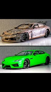 FULL restoration very Rare Lamborghini Estoque #restoration #lamborghini #estoque #rare #process #project | Car SKR